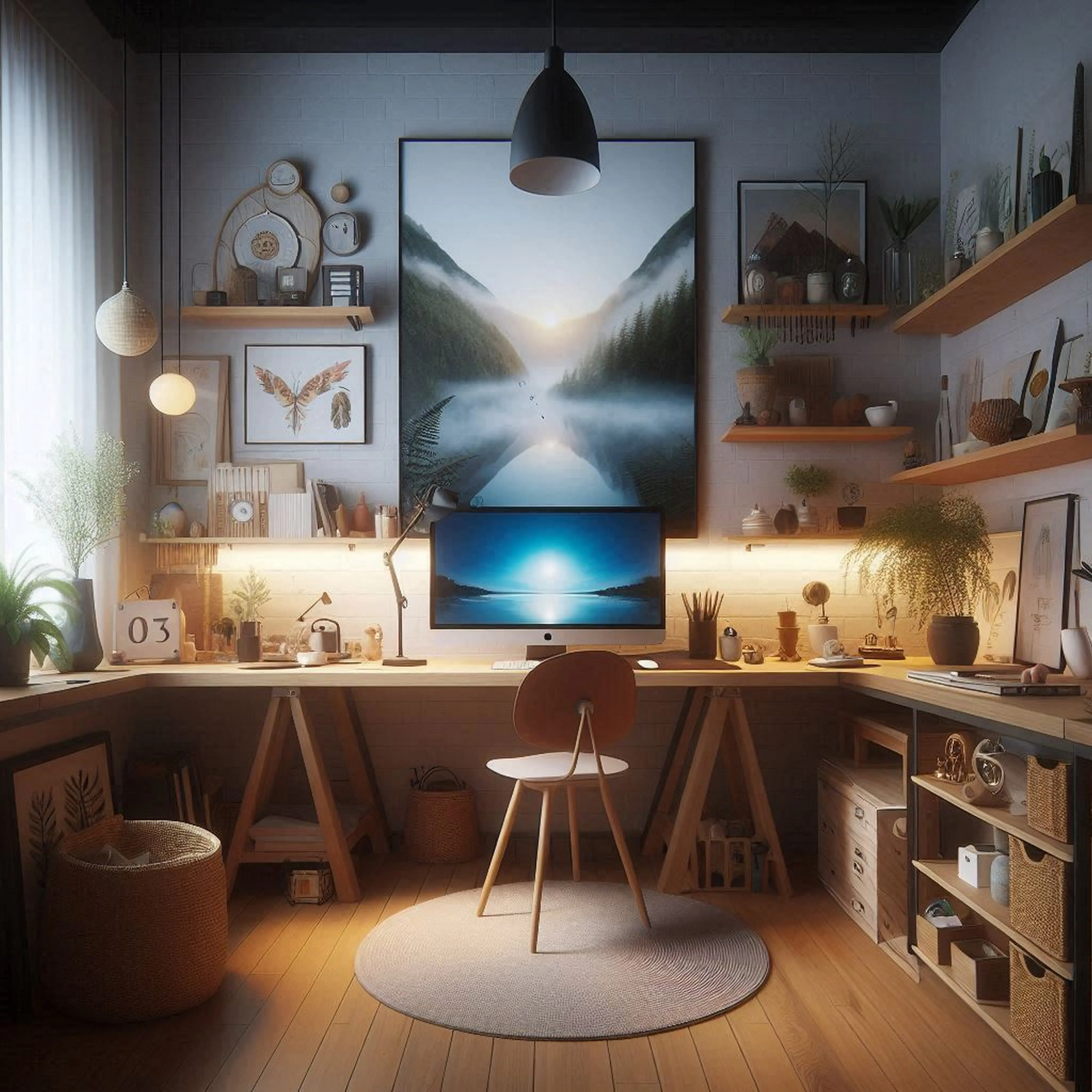 eine Uhr auf einem Computerbildschirm